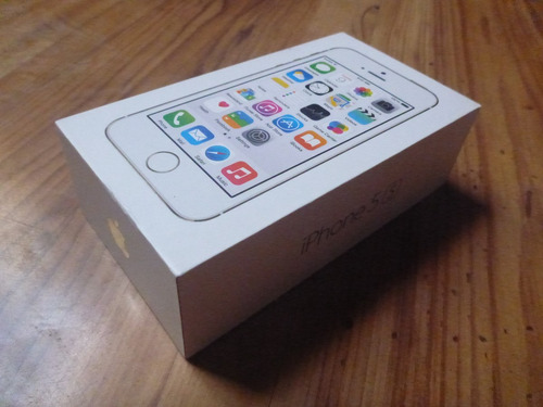Caja De iPhone 5s Gold 16gb Completa