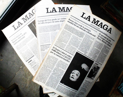 Revista La Maga Noticias De Cultura / Números 1992-1995