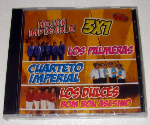 Palmeras Los Dulces Bombon Mejor Imposible 3x1 Cd / Kktus