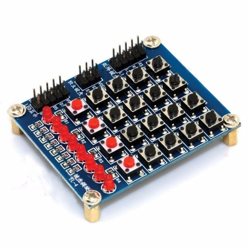 Teclado Matricial Con Leds