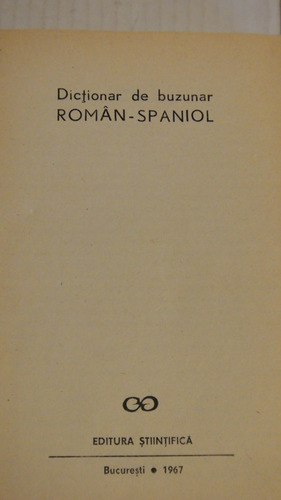 Dictionar De Buzunar Român Spaniol Rumano Español