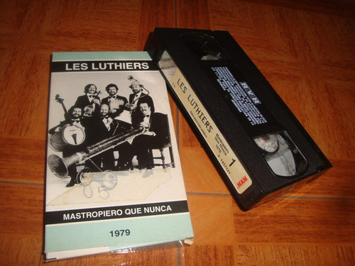 Les Luthiers - Mastropiero Que Nunca- 1979 Vhs