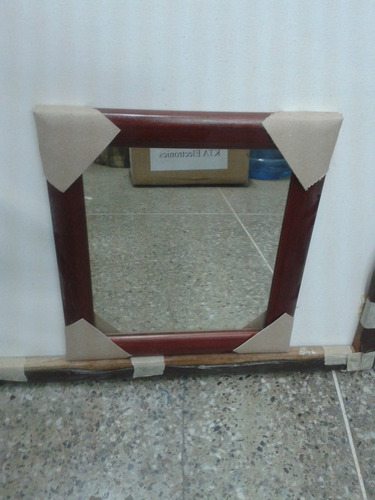 Espejo  En Madera Caoba 50x120