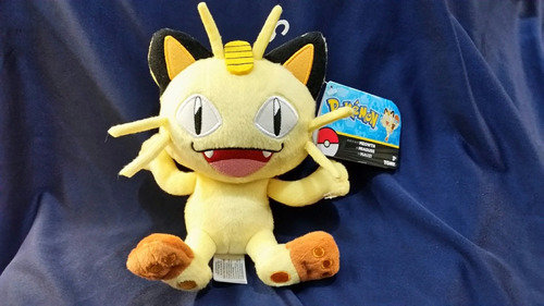 Peluche Meowth 15cm Equipo Rocket Pokemon Go Tomy