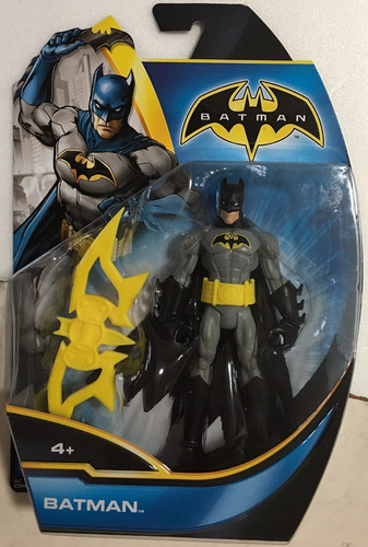 Boneco Batman Power Attack 15 Cm (mattel)