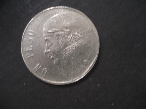 Morelos Un Peso Moneda De Mexico 1983