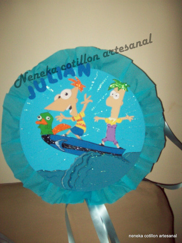 Piñata Phineas Y Ferb