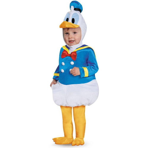 Disfraz Talla 6-12 Para Niño Pato Donald Disney  -