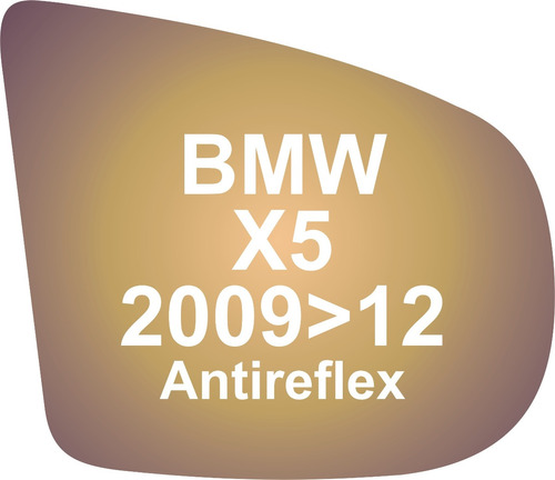 Bmw X6/5 2009 2012 Antireflex Convexo