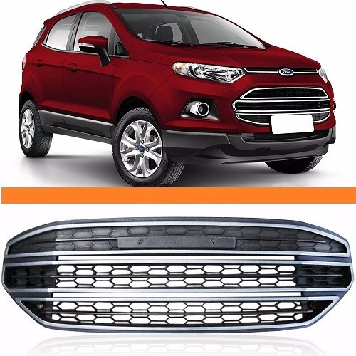 Grade Central Ecosport 2013 2014 2015 2016 Friso Cromado