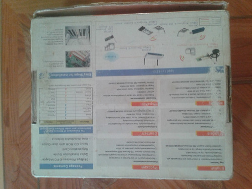 Imagen 3 de 3 de Tarjeta Inalambrica Cnet De Red Wifi Cwp-854