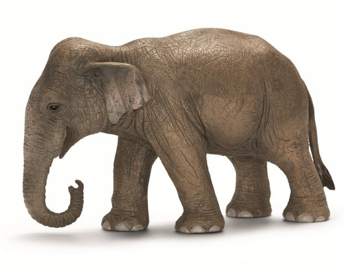 Elefante Asiatico  Schleich, Replica Original Pintado A Mano