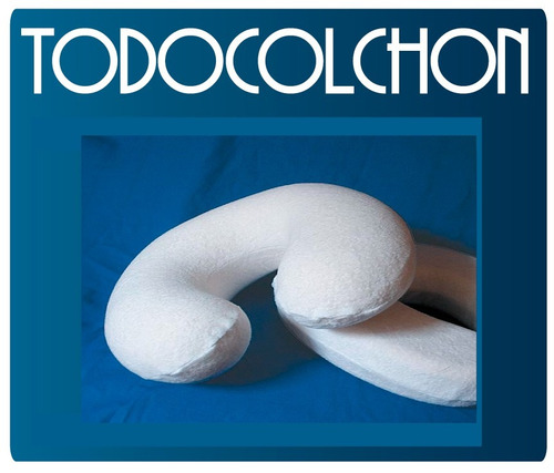 Imagen 4 de 7 de Combo 2 Almohadas Cuello De Viaje Memoria Inteligente Travel