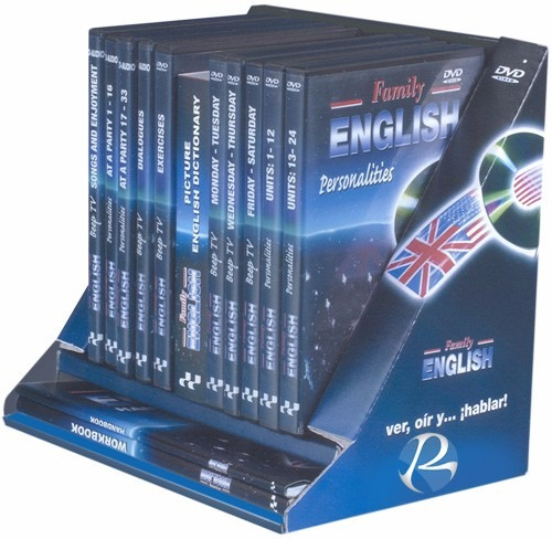 Family English 3 Libros Con 6 Dvds Y 4 Cds-audio