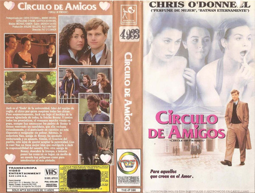 Circulo De Amigos Vhs Chris O'donnell Minnie Driver 1994