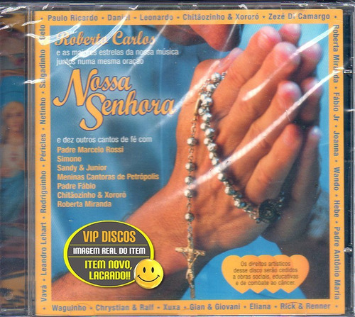 Cd Roberto Carlos Nossa Senhora - Novo Lacrado Raro