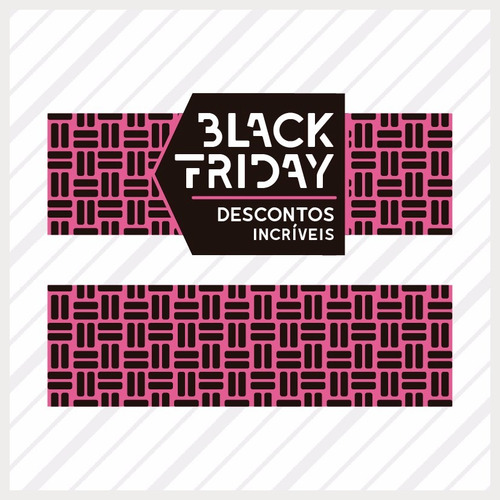 Adesivo Para Vitrine Black Friday Estampa + Aplicador Grátis