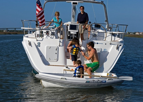 Imagen 3 de 3 de Bote Gomon Dinghy Americano Walker Bay Remo Inflador