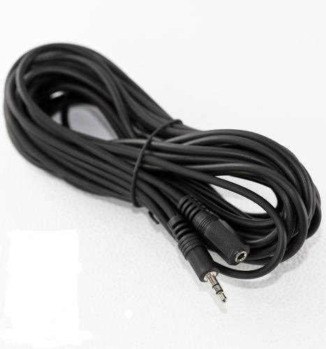 Imagen 3 de 6 de Alargue Para Auriculares Miniplug 3.5 Hembra Macho 5 Metros