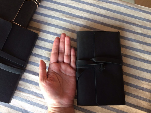 Pack 12 Libretas De Piel Genuina