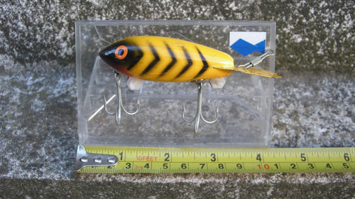 Señuelo Pesca De Madera Bomber 607 Usa Unico!! Rapala Heddon