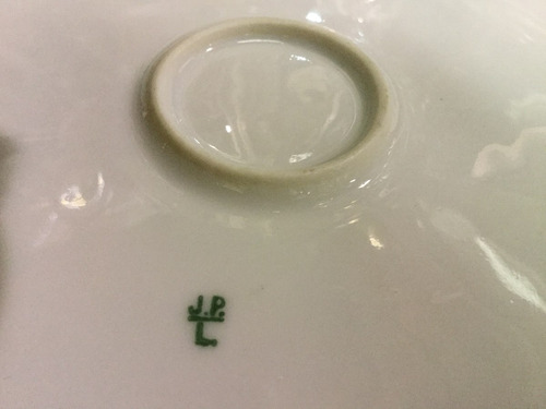 Bombonera De Porcelana Francesa Limoges (Usado)