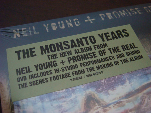 Neil Young - The Monsanto Years * Cd + Dvd * Nuevo Y Cerrado