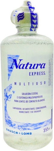 Imagen 3 de 4 de Natura Express 500 X2 Liquido Multiproposito Lentes Contacto