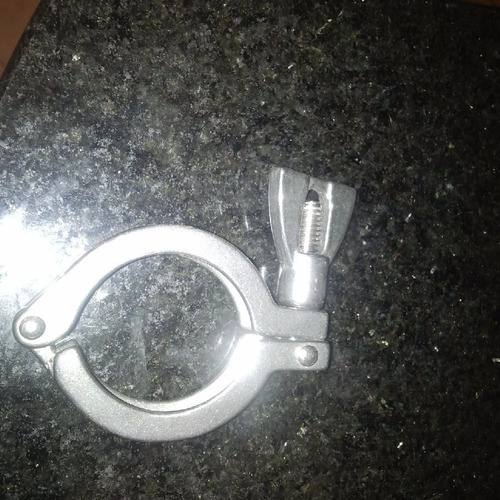 Abrazaderas Tipo Clamp Acero Inoxidabe 1 1/2,2,2.5 Y 3 PuLG