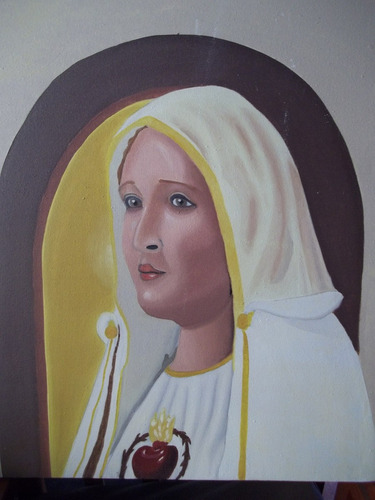 Cuadro Oleo Virgen