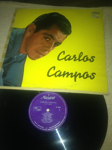 Carlos Campos Y Su Orquesta Torero Disco De Vinil Original 