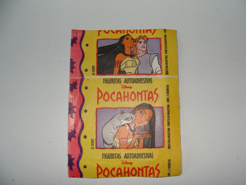 Sobre Pocahontas Cromy 1995 - (vacio) Coleccionistas Sobres