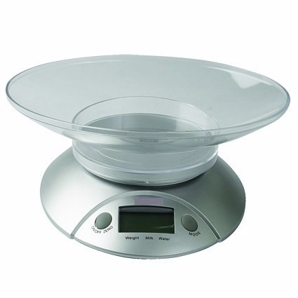 Balanza Digital De Cocina Con Plato  5 Kg Obsequio Baterias