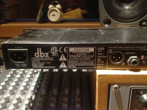 Compressor Dbx 166xl Gate/limiter | MercadoLivre
