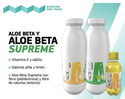 Aloe Beta Piña O Limón (sistema Digestivo)