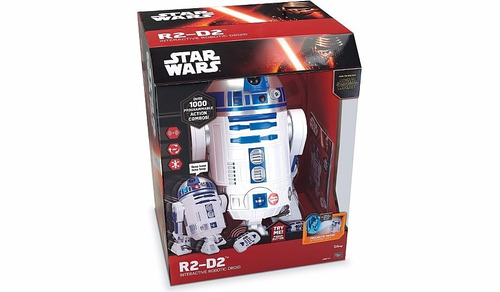 Boneco Eletrônico R2-d2 Star Wars Original Toyng Ref.:13434