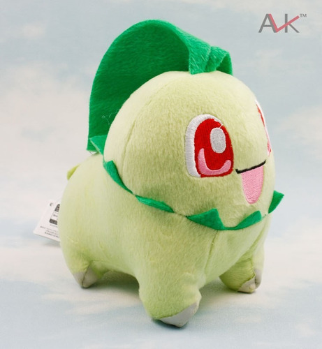 Peluche Pokemon Chikorita 15cm