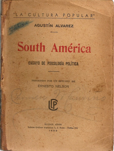 South America - Agustin Alvarez