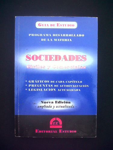 Sociedades Civiles Y Comerciales Guia De Estudio