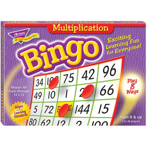Empresas De Tendencia Juego De Bingo De La Multiplicación