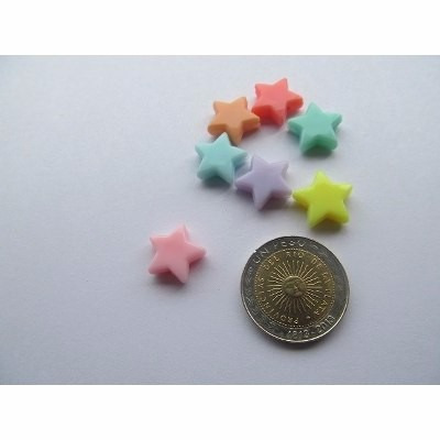 100 Dijes Estrellitas Para Armar Pulseras O Collares