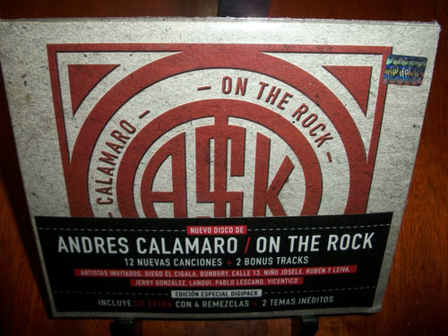 Andres Calamaro On The Rock 2 Cds