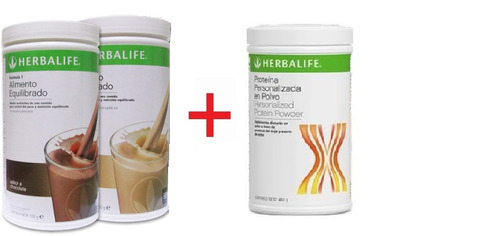 2 Batidos 550gr + Proteina 480gr Herbalife