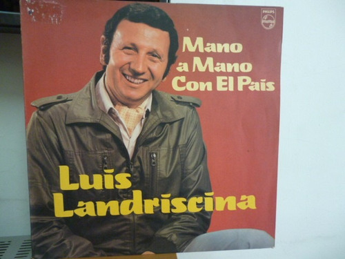Luis Landriscina Mano A Mano Con El Pais Vinilo Argentino