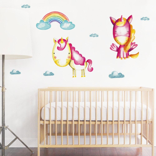 Imagen 2 de 2 de Vinilo Decorativo De Pared Linda Wall Decoración Pony