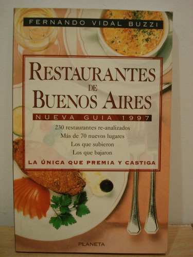Restaurantes De Buenos Aires Guia 1997, Vidal Buzzi