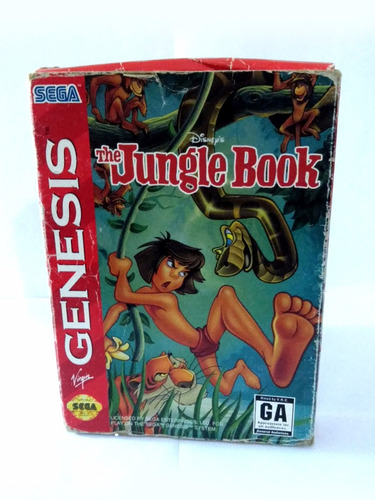 El Libro De La Selva Sega Genesis Completo Envio Gratis