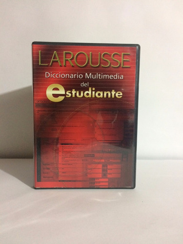 Diccionario Multimedia Del Estudiante Cdrom Larousse