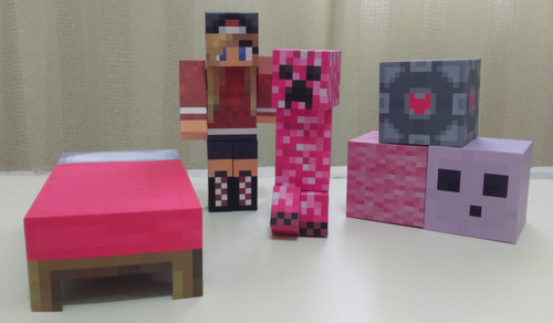 Kit Festa E Decoração Minecraft Menina Girls Personagem  !!!