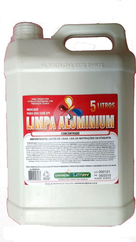 Leiraw Limpador Alumínio Concentrado